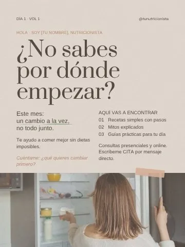 Portada del día 1 del Vol 1